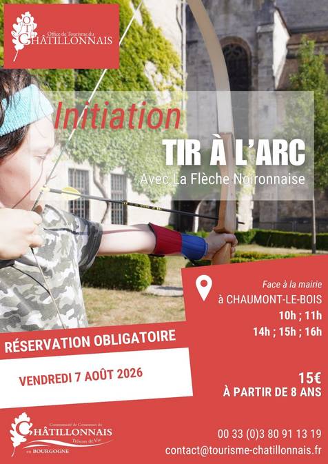 affiche tir a l'arc